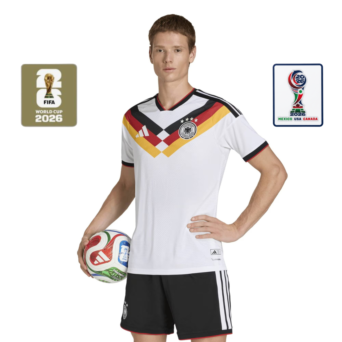 Deutschland 26 Authentic Heimtrikot
